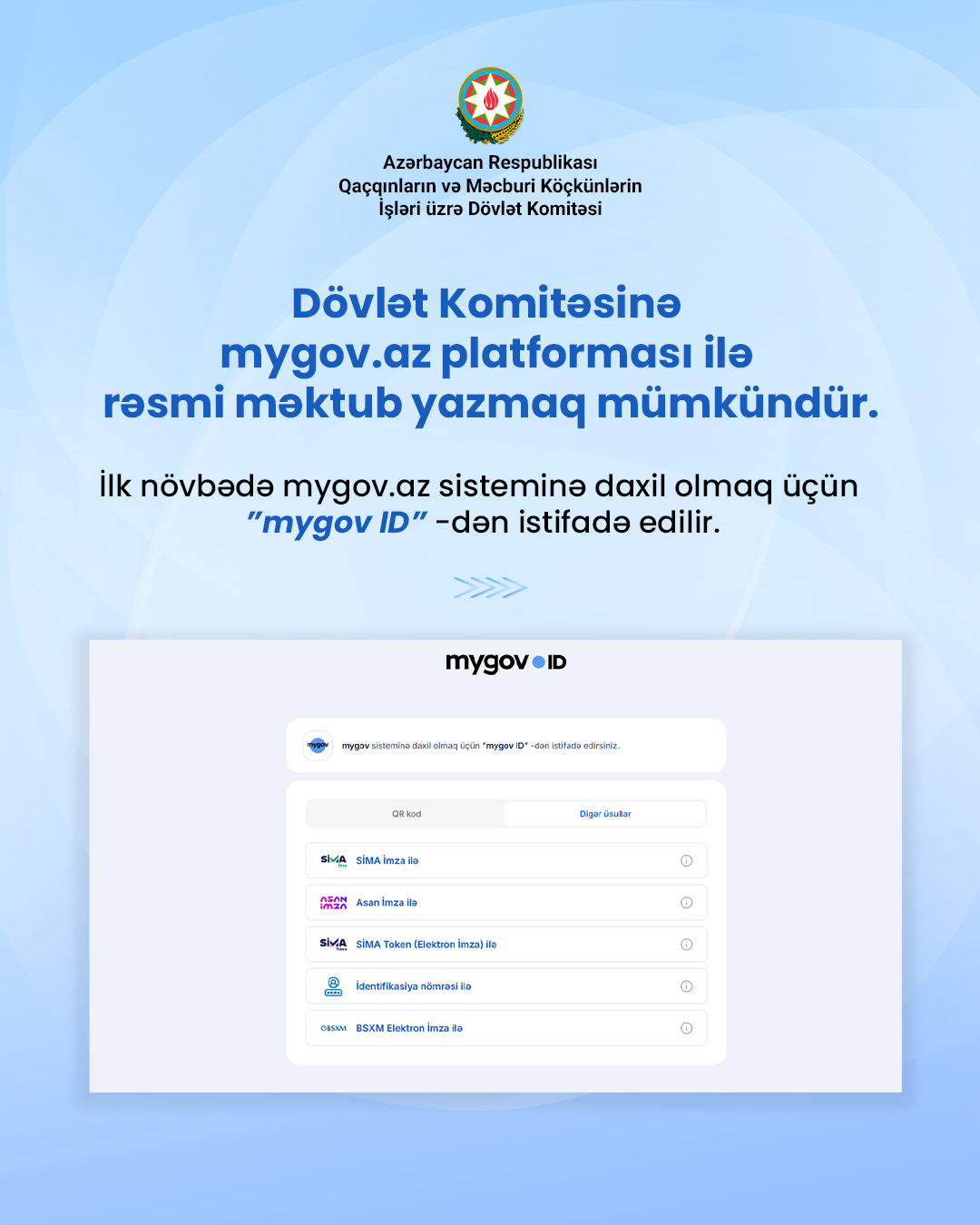 Dövlət Komitəsi myGov platformasına inteqrasiya olunub - FOTOLAR